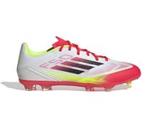 Adidas F50 League Adults Firm Ground Football Boots Blanc/Rouge 7.5 (41.3) Male