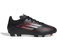 Adidas F50 League Childrens Firm Ground Football Boots Noir/Fer/Rouge C13 (31.5) Male