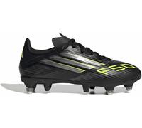 Adidas F50 League Childrens Soft Ground Football Boots Noir/Citron C12 (30.5) Male