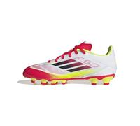 adidas F50 League Football Boots Multi Ground Kids Chaussures, FTWR White/Core Black/Solar Yellow, 28 EU