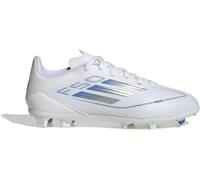 Adidas F50 League Junior Firm Ground Football Boots Blanc/Argenté 4 (36.5) Male