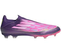 Adidas F50 League Laceless Adults Firm Ground Football Boots Violet/Jaune 8 (42) Male