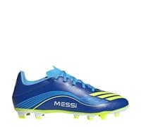 adidas F50 Messi Club Terrain sec Multi-surfaces Chaussures de football unisexe, bleu jaune, 46 EU