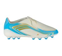 Adidas F50 Messi League Laceless Ag Junior Football Boots Blanc,Bleu EU 35 1/2 Enfants