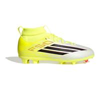 Adidas F50 League Mid Cut Fg/mg Junior Football Boots Jaune EU 33 Enfants