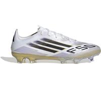Adidas F50 Pro Adults Firm Ground Football Boots Blanc/Noir/Or 6 (39.3) Male