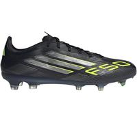 Adidas F50 Pro Adults Firm Ground Football Boots Noir/Citron 7 (40.7) Male