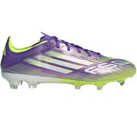 Adidas F50 Pro Adults Firm Ground Football Boots Violet/Blanc 12 (47.3) Male