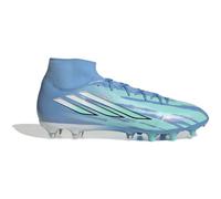 adidas F50 Sparkfusion Mid League FG/AG Femmes Bleu/Blanc 36 2/3