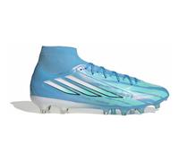 adidas F50 Sparkfusion Mid Pro FG/AG Femmes Bleu/Blanc 41 1/3