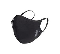 adidas Face Cover 3s Accessoires Mixte, Noir/Blanc/Gris (Noir), M (Lot de 3)