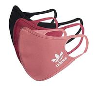 adidas Face Covers, 3-pack, Unisex Adult, Wild Pink/Hazy Rose/Black (Medium/Large)