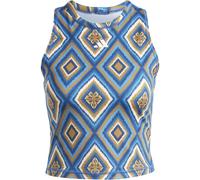 Adidas Farm Rio Training Tank Top Womens Idgo/Mrne/Crm 12 (M) Female