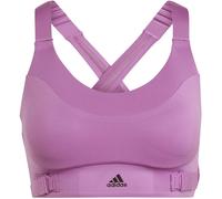 Adidas Fastimpact Luxe Run High Impact Sports Bra Womens Sepuli/Noir 2XL A-C Female