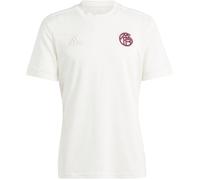 Adidas Fc Bayern Lifestyler Football Shirt 2023 2024 Adults Blanc XS Male