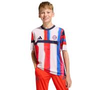 Adidas Maillot d'avant-match Bayern Munich Bleu marine/blanc 7-8 ans Unisexe