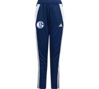 adidas FC Schalke 04 pant kids dark blue Pantalons XL(165-176cm) Bleu