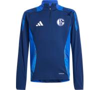adidas FC Schalke 04 tracksuit shirt kids dark blue Sweatshirt XS(123-128cm) Bleu