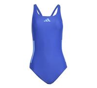 adidas - Women's 3 Stripes Bold Swimsuit - Maillot de bain - 36 - semi lucid blue / blue fusion