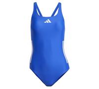 Adidas Femme 3 Stripes C-Back Swimsuit, Semi Lucid Blue/Violet Tone, 36