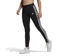 adidas Femme 3 Stripes Leggings, Black/White, M