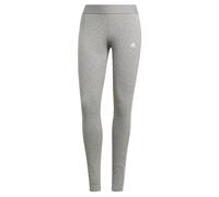 adidas Femme 3 Stripes Leggings, Medium Grey Heather/White, XXS Short
