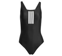 adidas - Women's 3 Stripes Mid Suit - Maillot de bain - 40 - black / white