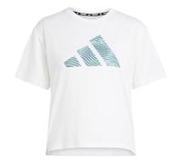 Adidas Adi365 Running Essentials Brand Love Short Sleeve T-shirt Blanc M Femme