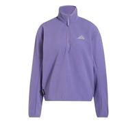 adidas Femme Adi365 Running Essentials Winterized Fleece Half-Zip Sweatshirt, Magic Lilac, XL