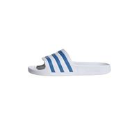 adidas Femme Adilette Aqua Slides, Cloud White / Blue Fusion / Cloud White, 40.5 EU