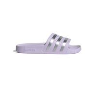 adidas Femme Adilette Aqua Slides Sandal, Ice Lavender/Matte Silver/Matte Silver, 39 EU