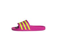 adidas Femme Adilette Aqua Slides, Shock Pink/Solar Slime/Shock Pink, 37 EU