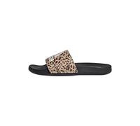 adidas Femme Adilette Comfort Slides, Core Black/Off White/Magic Beige, 38 EU