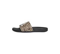 adidas Femme Adilette Comfort Slides TOBOGGANS, Core Black/Off White/Magic Beige, 38 EU