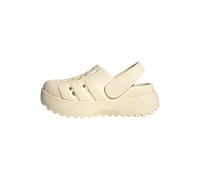 adidas Femme ADILETTE PLATFORM CLOG, Wonder White/Wonder White/Wonder White, 40.5 EU