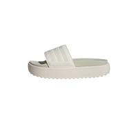 adidas Femme Adilette Platform Slides, chalk white/chalk white/orbit grey, 38 EU