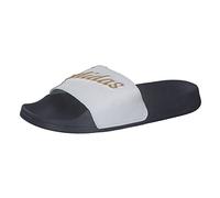 adidas Femme ADILETTE SHOWER, Cloud White/Gold Metallic/Navy, 37 EU