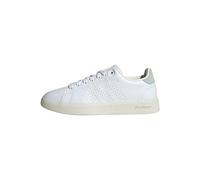Adidas Femme Advantage Premium Leather Shoes, Cloud White/Cloud White/Silver, 40 EU