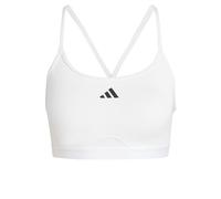 adidas Femme AeroReact Training 3Stripes Bra, White, S