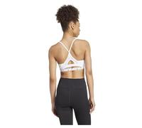 adidas Femme AeroReact Training Bra, White, XS