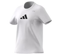 adidas Femme AEROREADY All-Gym Category Graphic Tee, Chalk White, L