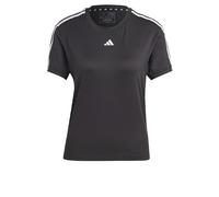 adidas Femme AEROREADY Train Essentials 3-Stripes Tee, Black/White, L