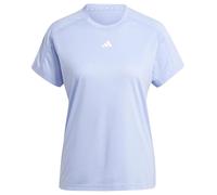 adidas Femme AEROREADY Train Essentials Minimal Branding Crewneck Tee, Blue Spark, XS
