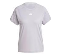 adidas Femme AEROREADY Train Essentials Minimal Branding Crewneck Tee, Glory Grey, M