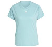 adidas Femme AEROREADY Train Essentials Minimal Branding Crewneck Tee, Mint Ton, XS