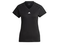 adidas Femme AEROREADY Train Essentials Minimal Branding V-Neck Tee, Black, M