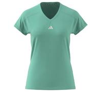 adidas Femme AEROREADY Train Essentials Minimal Branding V-Neck Tee, Mint Ton, S