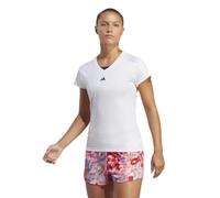 adidas Femme AEROREADY Train Essentials Minimal Branding V-Neck Tee, White, M