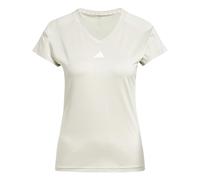 adidas Femme AEROREADY Train Essentials Minimal Branding V-Neck Tee, Wonder Alumina/White, S