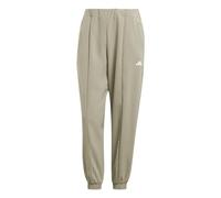 adidas Femme AEROREADY Train Essentials Minimal Branding Woven Pants, Silver Pebble, S